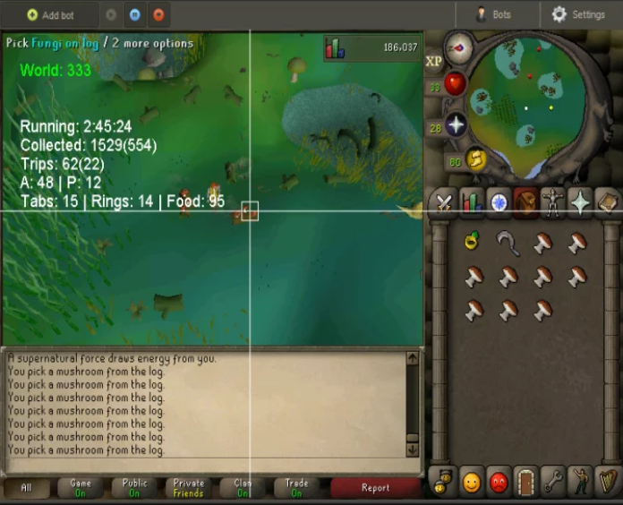 Botting on osrs