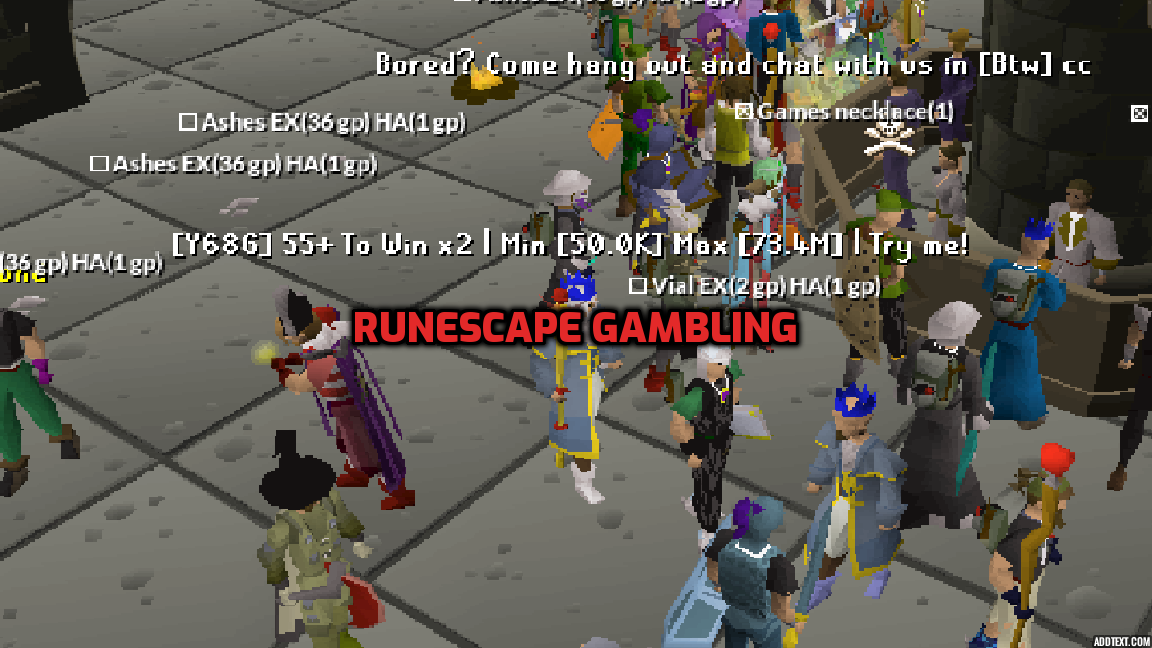 Runescape Gambling