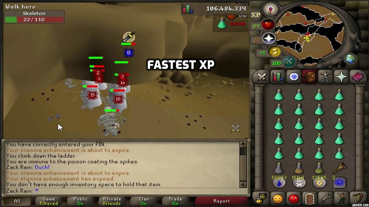 Fastest XP Methods