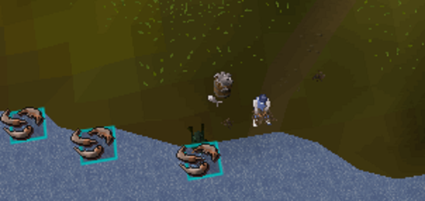 Fishing in OSRS