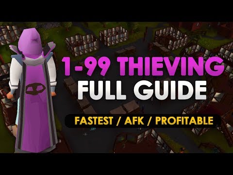 OSRS Fastest Thieving XP