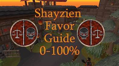 Shayzien Favor in Old School RuneScape (OSRS): A Comprehensive Guide