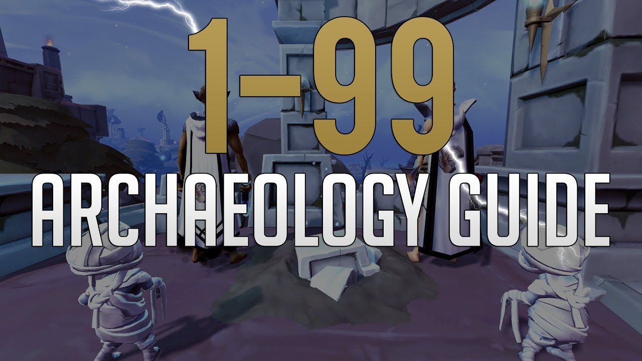 RS3 Archeology XP Methods.